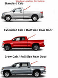 Stationary Back Window Back Glass Compatible with Toyota Tundra Pickup 2007-2021 Models