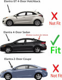 Heated Back Window Back Glass Compatible with Hyundai Elantra 4 Door Sedan 2017-2020 Models