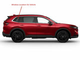 Chrome Molding Factory Privacy Color Passenger Right Side Quarter Window Quarter Glass Compatible with Honda CR-V 2023-2026 Models