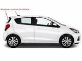 Heated Back Window Back Glass Compatible with Chevrolet Spark 2013-2015 Models