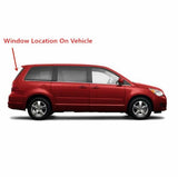 Heated Back Tailgate Window Back Glass Compatible with Volkswagen Routan 2009-2012 Models