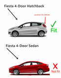 Heated Back Window Back Glass Compatible with Ford Fiesta 4 Door Hatchback 2011-2019 Models