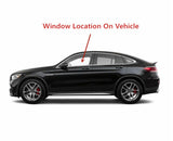 Tempered Driver Left Side Front Door Window Glass Compatible with Mercedes Benz GLC300 / GLC300e / GLC43 AMG / GLC63 AMG / GLC63 S AMG 4-Door Coupe 2017-2022 Models
