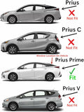 Heated Tempered Rear Back Window Back Glass Compatible with Toyota Prius Prime 2017-2022 Models (Not For Prius, Prius C, or Prius V)