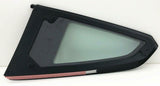 Tempered Passenger Right Side Quarter Window Quarter Glass Compatible with Ford Mustang 2-Door Coupe 2015-2023 Models