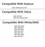 Laminated Driver Left Side Front Windshield Window Glass Compatible with Volvo WX-Xpeditor 1996-2003 WH 1996-1997 / White GMC WX WH WHM WHS WHR WHL WHLB 1982-1995 / AutoCar WX-Xpeitor 2003-2009