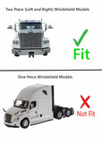 Laminated Driver Left Side Front Windshield Window Glass Compatible with Freightliner Coronado Columbia 122SD 2012-2022 Models