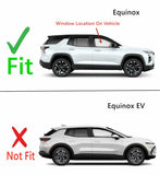 Tempered Passenger Right Side Front Door Window Door Glass Compatible with Chevrolet Equinox 2025-2026 Models