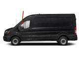 Driver Left Side Front Vent Window Vent Glass Compatible with Ford Transit 110.2" High-Roof 100.8" Mid-Roof Van 2015-2026 Models (Not for Transit Connect or Low-Roof Transit)