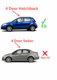 Heated Rear Back Window Back Glass Compatible with Suzuki SX4 4 Door Hatchback 2007-2013 Models