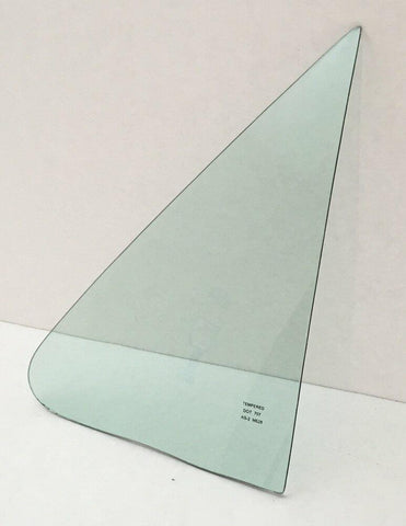 Driver Left Side Front Vent Window Vent Glass Compatible with Ford Bronco/F150/F250/F350 Pickup 1980-1991 Models