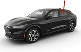 Tempered Driver Left Side Rear Door Window Door Glass Compatible with Ford Mustang Mach-E 2021-2026 Models