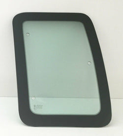 Movable Driver Left Side Rear Access Door Quarter Glass Quarter Window Compatible with Ford F250 F350 F650 F750 F450 F550 Pickup 2 Door Super Cab 2000-2016 Models
