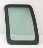 Movable Driver Left Side Rear Access Door Quarter Glass Quarter Window Compatible with Ford F250 F350 F650 F750 F450 F550 Pickup 2 Door Super Cab 2000-2016 Models