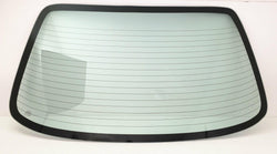 Heated Back Window Back Glass Compatible with Toyota Corolla/Chevrolet Prizm 4 Door Sedan 1998-2002