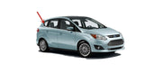 Passenger Right Side Quarter Window Quarter Glass Compatible with Ford C-MAX 2013-2018 Models