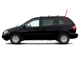 Manual Style Driver Left Side Quarter Window Glass Compatible with Chrysler Voyager 2001-2004 Town & Country SWB (Short Wheel Base) 2004-2007 Models