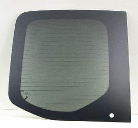 Heated Back Window Back Glass Driver Left Side With Wiper Hole Style Compatible with Mercedes Benz Sprinter 1500 2500 3500 4500 2019-2024 Models