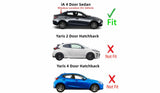 Heated Back Window Back Glass Compatible with Toyota Yaris iA 2017-2020 Models/Scion iA 2016 Models
