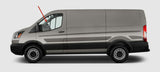 Driver Left Side Front Vent Window Vent Glass Compatible with Ford Transit 83.2" Low-Roof Van 2015-2026 Models (Not for Mid/High Roof Transit, or Transit Connect)