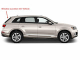 Heated Back Window Back Glass Compatible with Audi Q7 2017-2025 Models