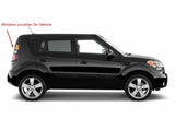 Heated Back Tailgate Window Back Glass Stationary Compatible with Kia Soul 4 Door Hatchback 2010-2013 Models