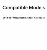 Back Window Rear Glass Compatible with Volkswagen New Beetle 2012-2019 2-Door Hatchback Models