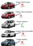 Back Window Back Glass Driver Left Side Compatible with Mini Cooper Clubman 2 Door Hatchback 2008-2014 Models