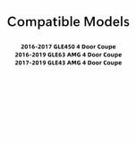 Heated W/TV Antenna Back Window Back Glass Compatible with Mercedes Benz GLE63AMG / GLE450 / GLE43AMG 2016-2019 4 Door Coupe Models