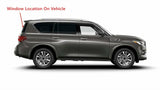 Heated Back Tailgate Window Back Glass Compatible with Nissan Armada 2017-2024 Models
