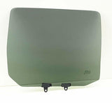Driver Left Side Rear Door Window Door Glass Compatible with Nissan Frontier Pickup 4 Door Crew 2000-2004 Models