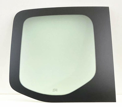 Non-Heated Clear Back Window Back Glass Driver Left Side No Wiper Hole Style Compatible with Mercedes Benz Sprinter 1500 2500 3500 4500 2019-2024 Models