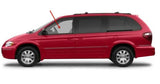 Driver Left Side Front Door Glass Door Window Compatible with Chrysler Town & Country 2004-2007 Models