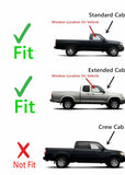 Passenger Right Side Door Window Door Glass Compatible with Toyota Tundra Pickup Extended/Standard Cab 2000-2006 Models