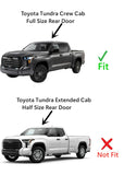 Power Drop Down Style Heated Back Window Back Glass Compatible with 2022-2025 Toyota Tundra Pickup 4 Door Crew Cab Models