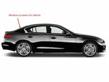 Heated Back Window Back Glass Compatible with Infiniti Q50 2014-2024 Models