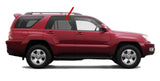 Passenger Right Side Rear Door Window Door Glass Compatible with Toyota 4Runner 2003-2009 Models