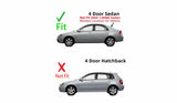 Heated Back Window Back Glass Compatible with Kia Spectra 4 Door Sedan 2005-2009 / Spectra 20.L ENG 4 Door Sedan 2004 Models