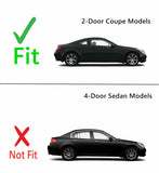 Passenger Right Side Door Window Door Glass Compatible with Infiniti G35 2 Door Coupe 2003-2007 Models