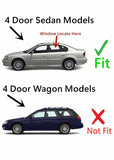 Driver Left Side Rear Door Window Door Glass Compatible with Subaru Legacy / Outback 4 Door Sedan 2000-2004 Models