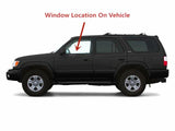 NAGD Driver Left Side Front Door Window Glass, Compatible with Toyota 4Runner SUV, 1996-2002 Models, Transparent, Tempered Glass
