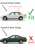Driver Left Side Rear Vent Glass Vent Window Compatible with Nissan Altima 4 Door Sedan 1998-2001 Models