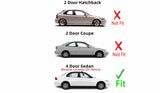 Passenger Right Side Front Door Window Door Glass Compatible with Honda Civic 4 Door Sedan 1996-2000 Models