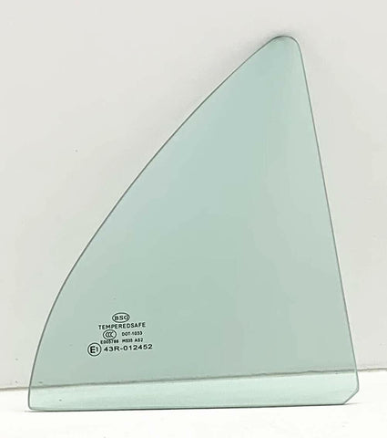 Passenger Right Side Rear Vent Glass Vent Window Compatible with Toyota Corolla 2003-2008 Models