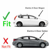 Passenger Right Side Front Door Window Door Glass Compatible with Hyundai Elantra 2009-2011 / Elantra Touring 2012 4 Door Wagon Models