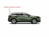 Heated Rear Tailgate Window Back Glass Compatible with Lexus RX350 RX350h RX450h+ RX500h 2023-2026 Models