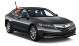 Passenger Right Side Rear Door Window Door Glass Compatible with Acura TLX 2015-2020 Models