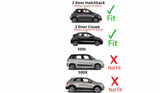 Passenger Right Side Door Window Door Glass Compatible with Fiat 500 / 500C / 500e 2012-2019 Models