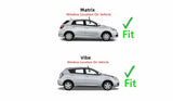 Passenger Right Side Front Door Window Door Glass Compatible with Toyota Matrix/Pontiac Vibe 2009-2013 Models
