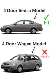 Tempered Driver Left Side Front Door Window Door Glass Compatible with Suzuki Forenza 4 Door Sedan 2004-2010 Models